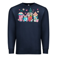 Navy easter coffee Premium Sweatshirt - Jasminsmagicworld