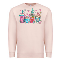 Pale Pink easter coffee Premium Sweatshirt - Jasminsmagicworld