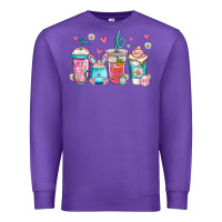 Purple easter coffee Premium Sweatshirt - Jasminsmagicworld