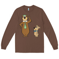 Chestnut Yogi Bear Long Sleeve Tee - linhVisuals