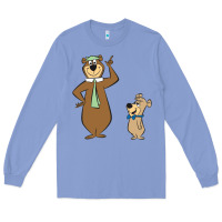Colony Blue Yogi Bear Long Sleeve Tee - linhVisuals