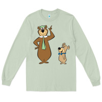 Matcha Yogi Bear Long Sleeve Tee - linhVisuals