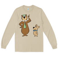 Mushroom Yogi Bear Long Sleeve Tee - linhVisuals