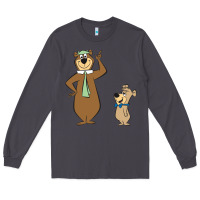 Smoke Yogi Bear Long Sleeve Tee - linhVisuals