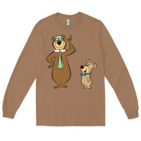 Toasted Coconut Yogi Bear Long Sleeve Tee - linhVisuals