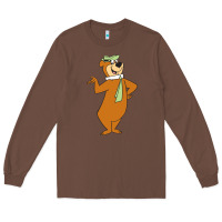 Chestnut Yogi Bear Long Sleeve Tee - linhVisuals
