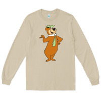 Mushroom Yogi Bear Long Sleeve Tee - linhVisuals