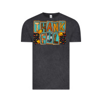 Vintage Black thankful Vintage Tee - FaDigitalArtStudio