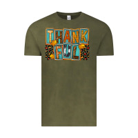 Vintage Olive thankful Vintage Tee - FaDigitalArtStudio
