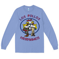 Colony Blue Los Pollos de Hermanos Long Sleeve Tee - linhVisuals