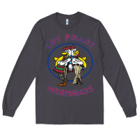 Smoke Los Pollos de Hermanos Long Sleeve Tee - linhVisuals