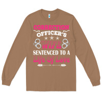 Toasted Coconut correction officers wife sentenced to a life of love Long Sleeve Tee - linhVisuals