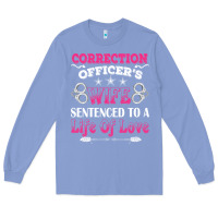 Colony Blue correction officers wife sentenced to a life of love Long Sleeve Tee - linhVisuals