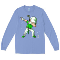 Colony Blue dabbing golf boys dab dance golfing golfer gifts Long Sleeve Tee - linhVisuals