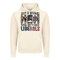 Vintage Artic just a regular mom trying not to raise liberals Vintage Hoodie - CowhideDigitalArt