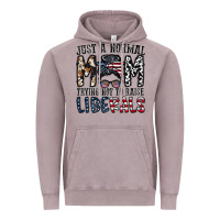 Vintage Zinc just a regular mom trying not to raise liberals Vintage Hoodie - CowhideDigitalArt