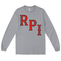 Heather Grey rensselaer polytechnic institute rpi Long Sleeve Tee - linhVisuals
