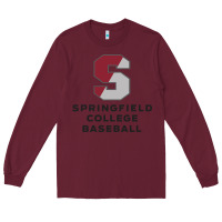 Burgundy springfield college Long Sleeve Tee - linhVisuals