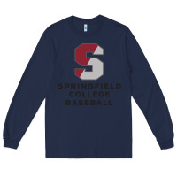 Navy springfield college Long Sleeve Tee - linhVisuals