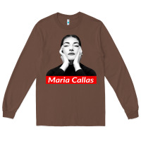 Chestnut Maria Callas Long Sleeve Tee - linhVisuals