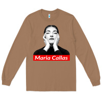 Toasted Coconut Maria Callas Long Sleeve Tee - linhVisuals