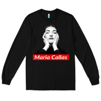 Black Maria Callas Long Sleeve Tee - linhVisuals