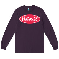 Plum Peterbilt Long Sleeve Tee - linhVisuals