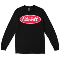 Black Peterbilt Long Sleeve Tee - linhVisuals