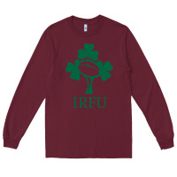 Burgundy irfu Long Sleeve Tee - linhVisuals
