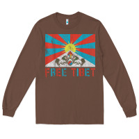 Chestnut free tibet Long Sleeve Tee - linhVisuals