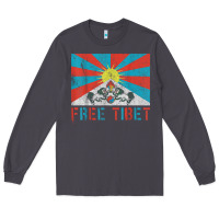 Smoke free tibet Long Sleeve Tee - linhVisuals