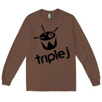 Chestnut triple j Long Sleeve Tee - linhVisuals