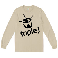 Mushroom triple j Long Sleeve Tee - linhVisuals