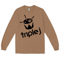 Toasted Coconut triple j Long Sleeve Tee - linhVisuals