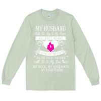 Matcha my husband holds the key to my heart Long Sleeve Tee - linhVisuals