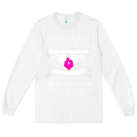 White my husband holds the key to my heart Long Sleeve Tee - linhVisuals