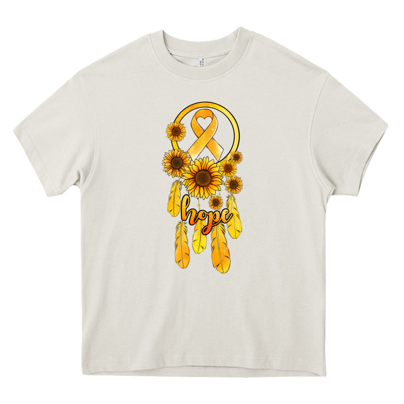 Childhood Cancer Awareness Dreamcatcher Heavy Core Tee by Jasminsmagicworld | Teevron