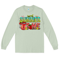 Matcha summer time Long Sleeve Tee - CowhideDigitalArt