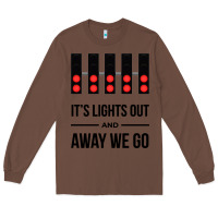 Chestnut it's lights out and away we go Long Sleeve Tee - linhVisuals