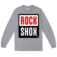 Heather Grey shox rocks Long Sleeve Tee - linhVisuals