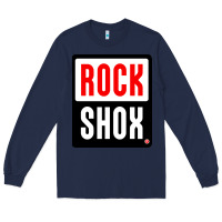 Navy shox rocks Long Sleeve Tee - linhVisuals