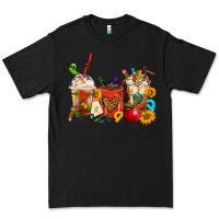Black Teacher Coffee Cups Premium Tee - FaDigitalArtStudio