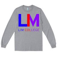 Heather Grey lim college Long Sleeve Tee - linhVisuals