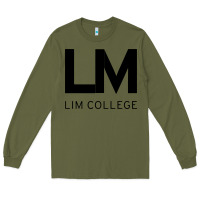 Army Green lim college Long Sleeve Tee - linhVisuals