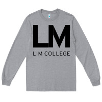 Heather Grey lim college Long Sleeve Tee - linhVisuals