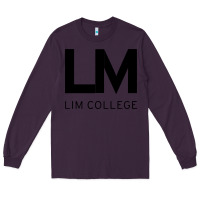 Plum lim college Long Sleeve Tee - linhVisuals