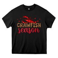Black crawfish season Heavy Core Tee - OliviaCreatesArt