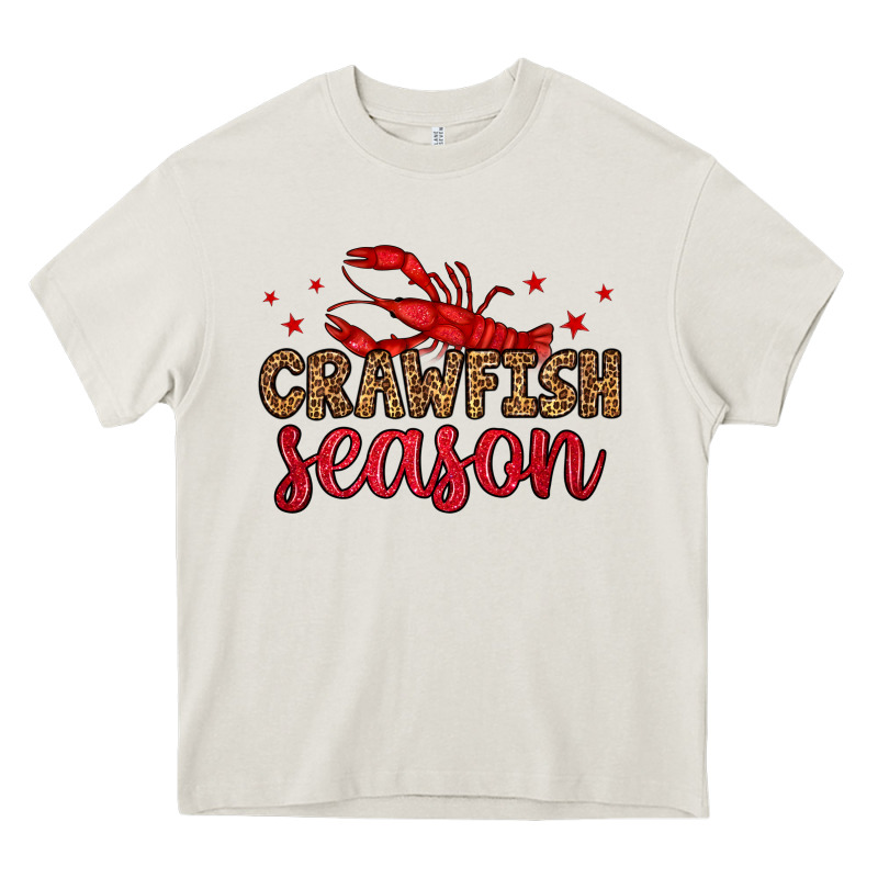 Crawfish Season Heavy Core Tee by OliviaCreatesArt | Teevron