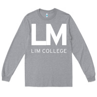Heather Grey lim college Long Sleeve Tee - linhVisuals