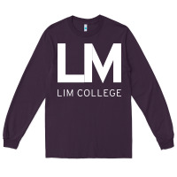 Plum lim college Long Sleeve Tee - linhVisuals